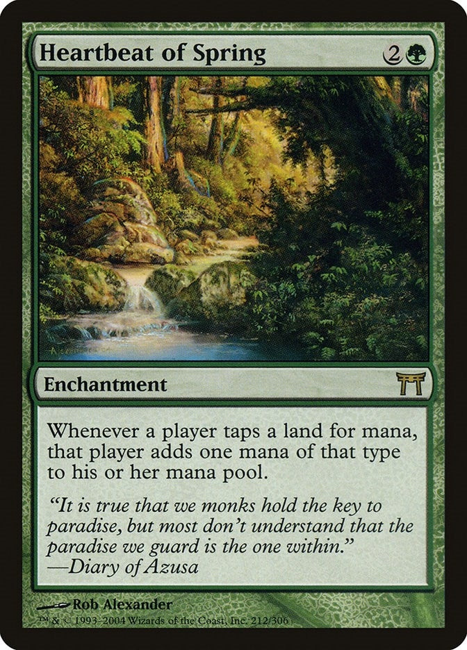 Image for Heartbeat of Spring (212) (Champions of Kamigawa) (CHK) - Magic: The Gathering