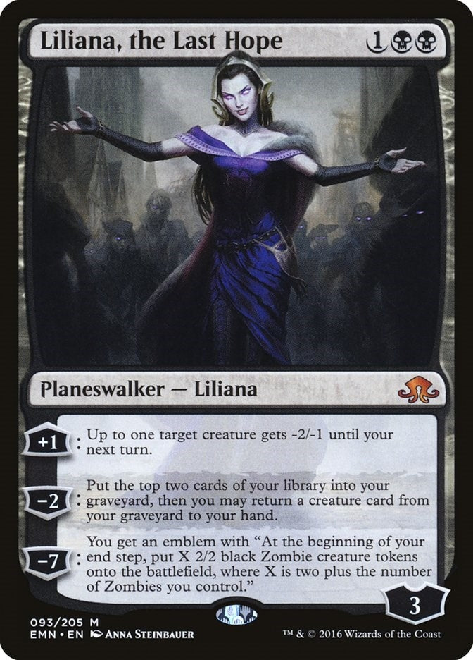Liliana, the Last Hope (93) (Eldritch Moon)