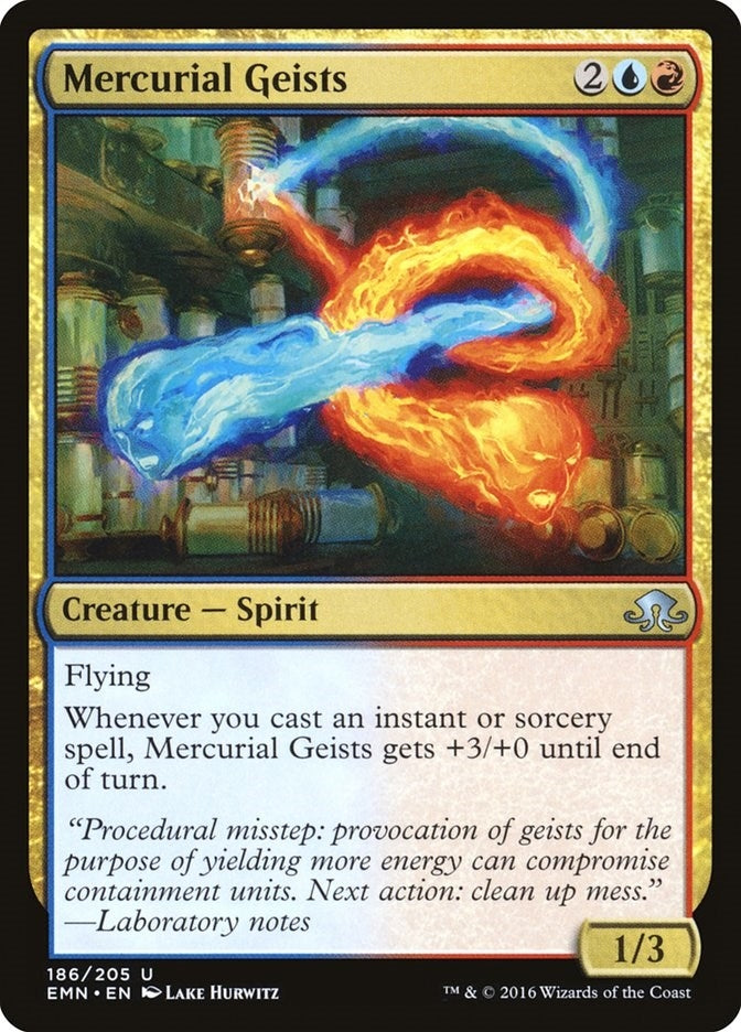 Image for Mercurial Geists (186) (EMN) - Magic: The Gathering