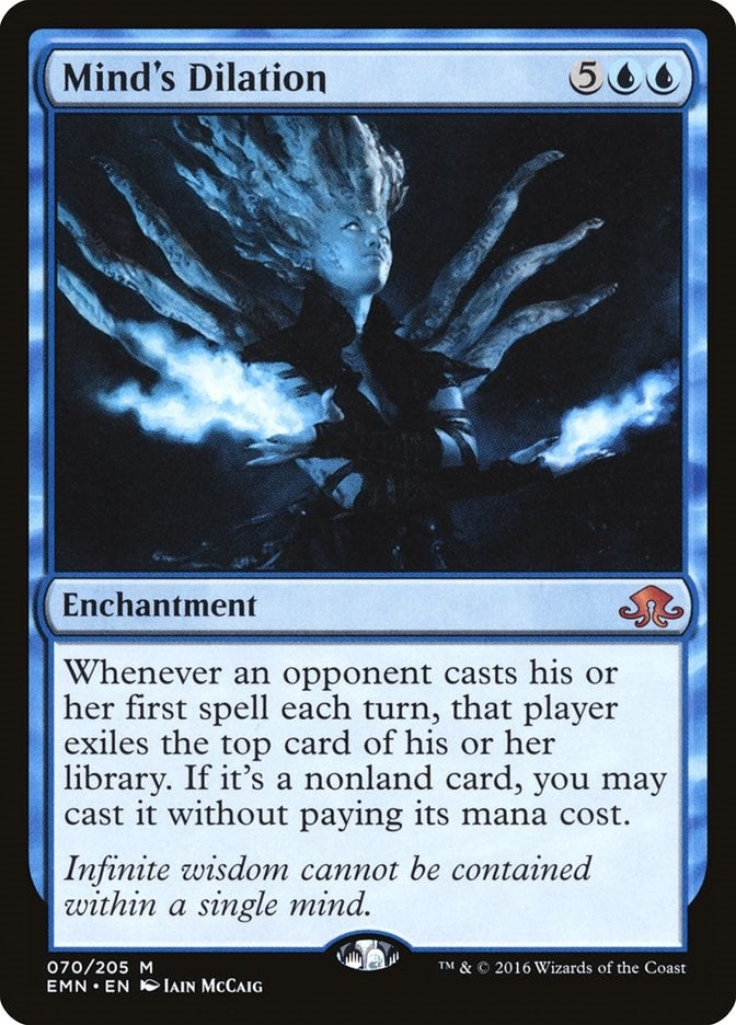 Image for Mind's Dilation (70) (Eldritch Moon) - Magic: The Gathering
