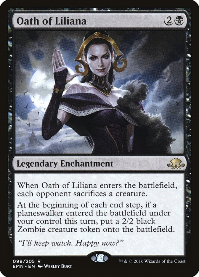 Image for Oath of Liliana (99) (Eldritch Moon) - Magic: The Gathering