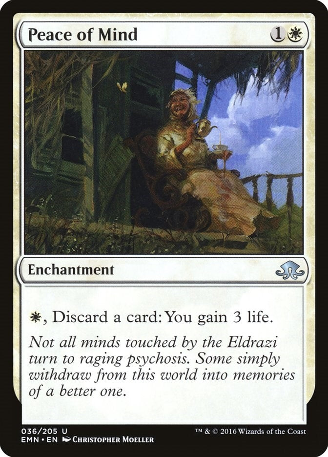 Image for Peace of Mind (36) (Eldritch Moon) - Magic: The Gathering