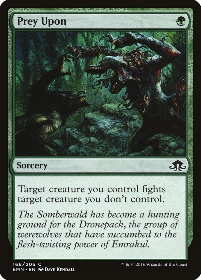 Image for Prey Upon (166) (Eldritch Moon) - Magic: The Gathering