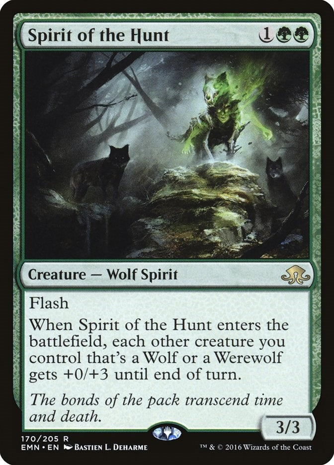 Image for Spirit of the Hunt (170) (Eldritch Moon) - Magic: The Gathering