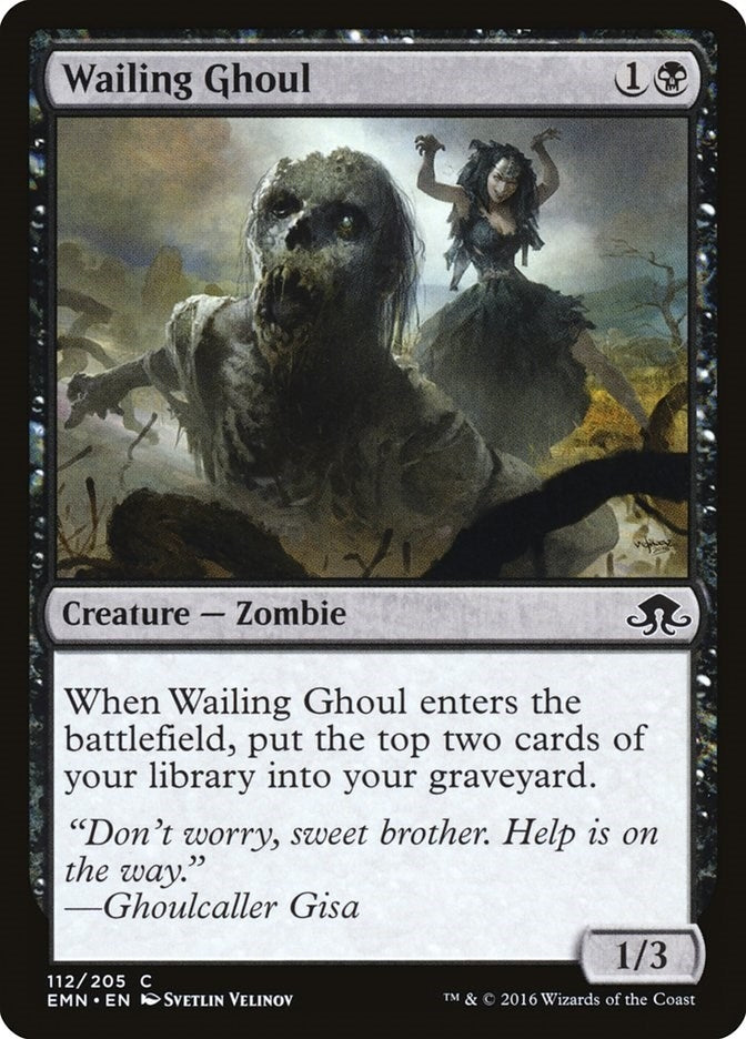 Image for Wailing Ghoul (112) (Eldritch Moon) - Magic: The Gathering