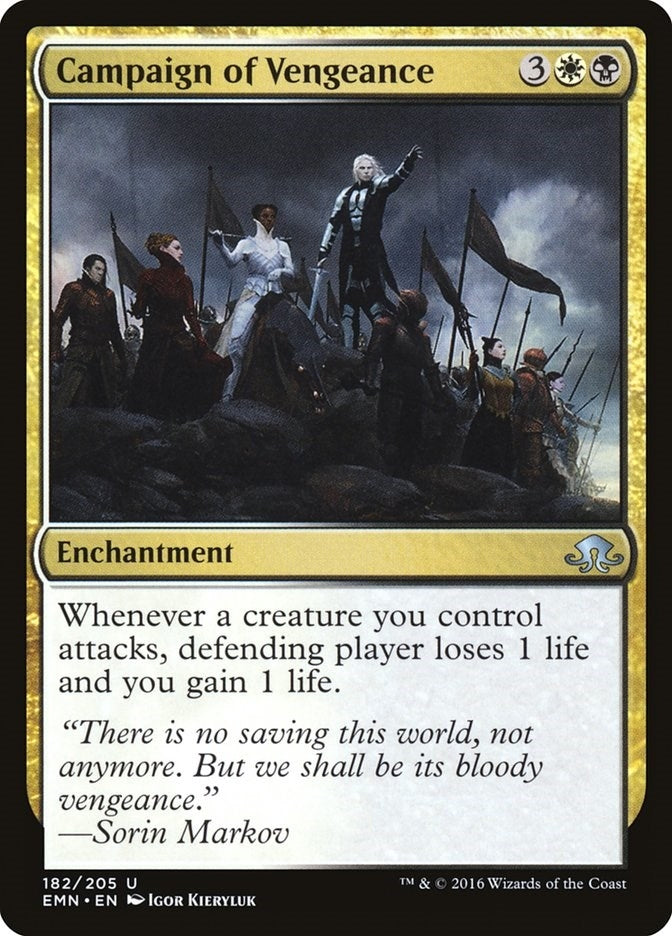 Image for Campaign of Vengeance (182) (EMN) - Magic: The Gathering