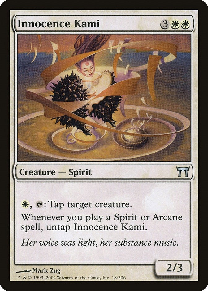 Image for Innocence Kami (18) (Champions of Kamigawa) (CHK) - Magic: The Gathering