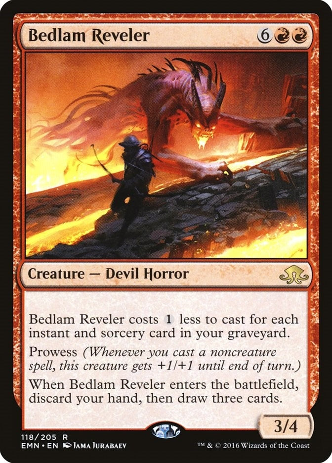 Image for Bedlam Reveler (118) (Eldritch Moon) - Magic: The Gathering