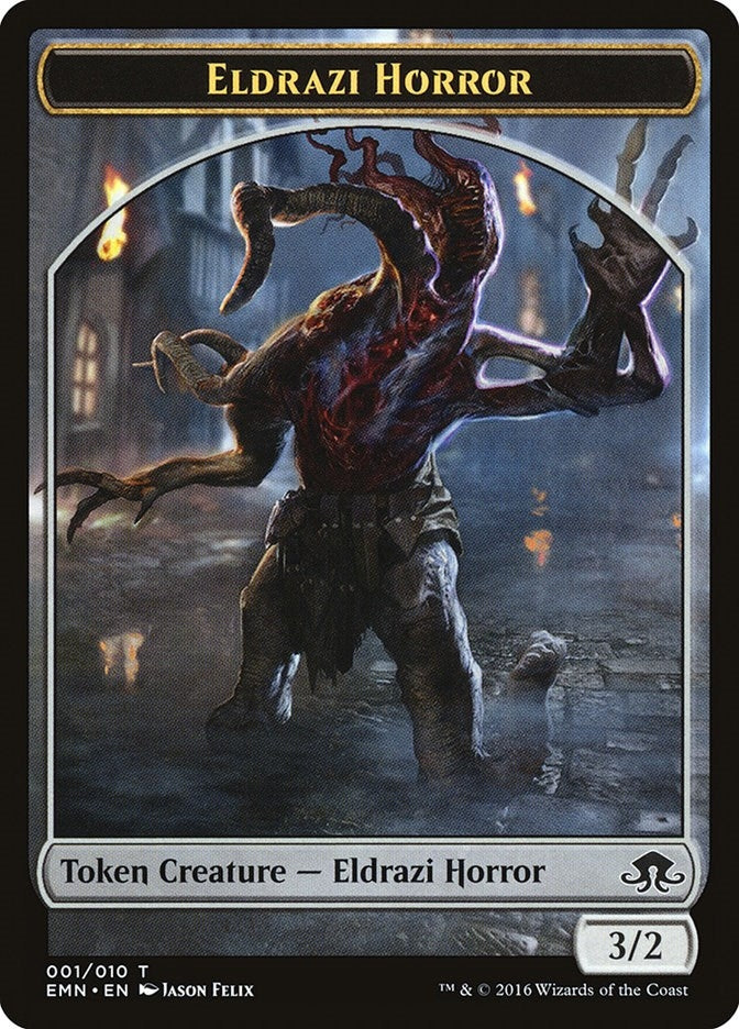 Eldrazi Horror Token (1) (Eldritch Moon)