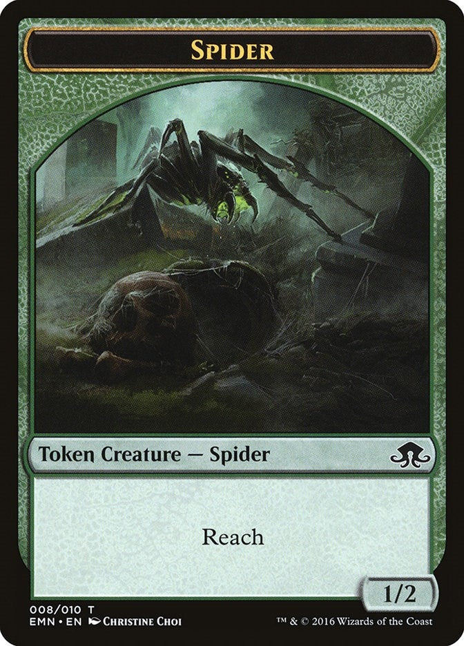 Spider Token (8) (Eldritch Moon)