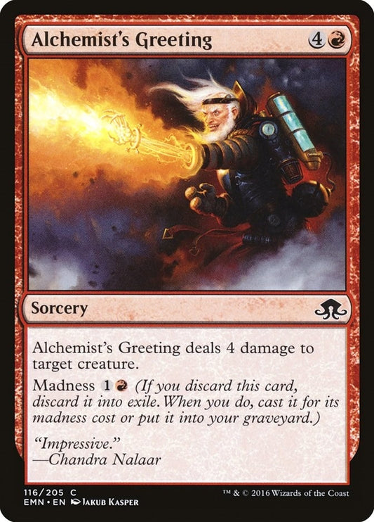 Image for Alchemist's Greeting (116) (Eldritch Moon) - Magic: The Gathering