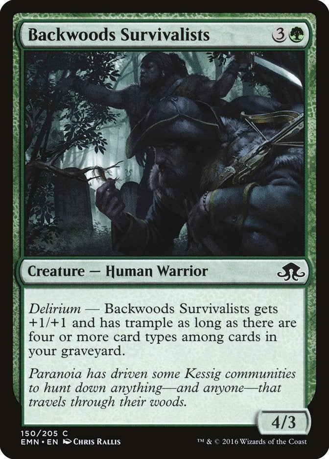 Backwoods Survivalists (150) (Eldritch Moon)