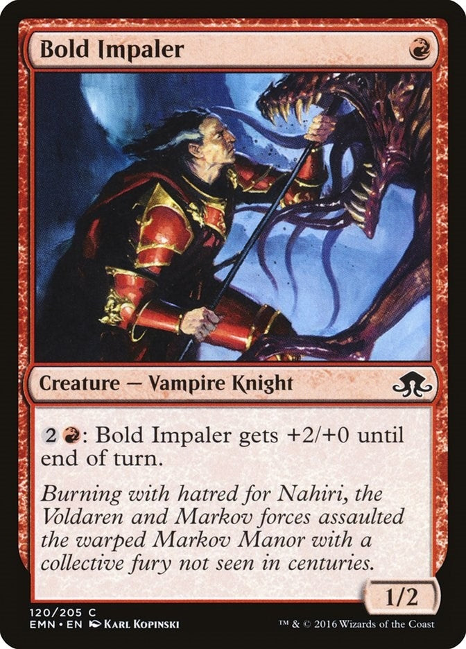 Image for Bold Impaler (120) (Eldritch Moon) - Magic: The Gathering