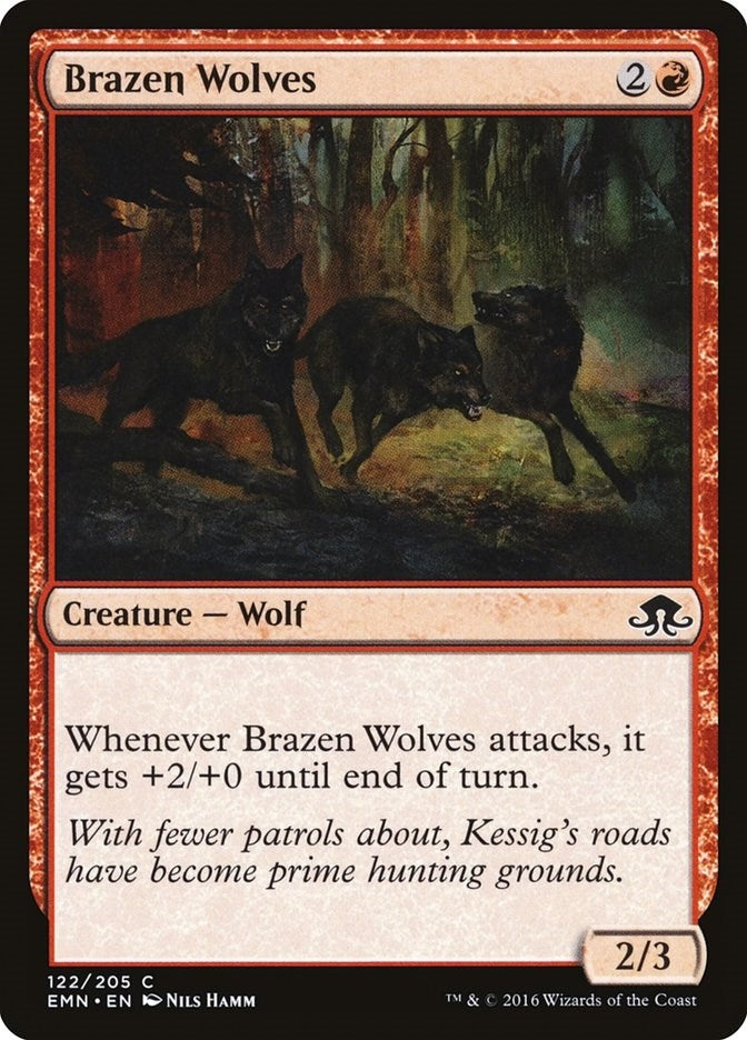 Brazen Wolves (122) (Eldritch Moon)