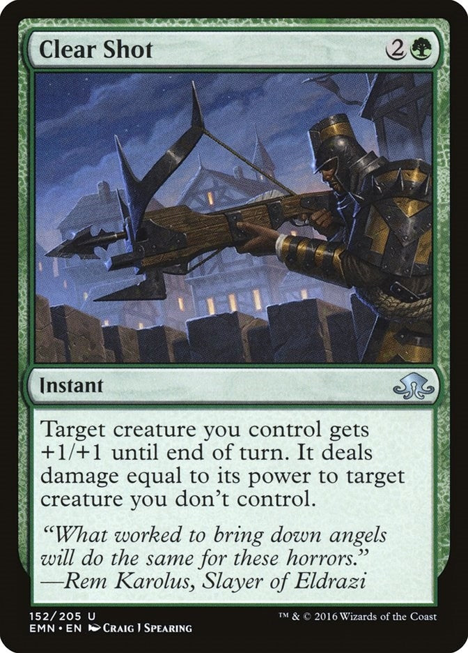 Image for Clear Shot (152) (Eldritch Moon) - Magic: The Gathering