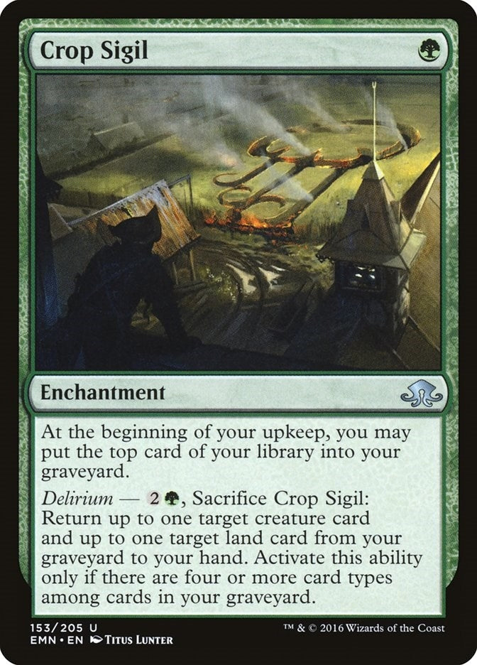 Crop Sigil (153) (Eldritch Moon)
