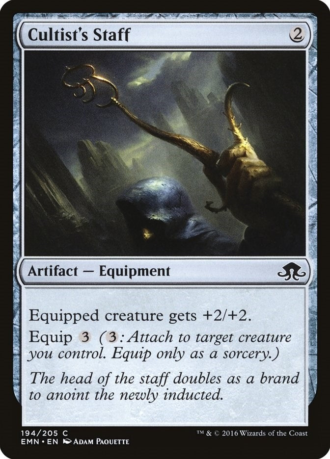 Cultist's Staff (194) (Eldritch Moon)