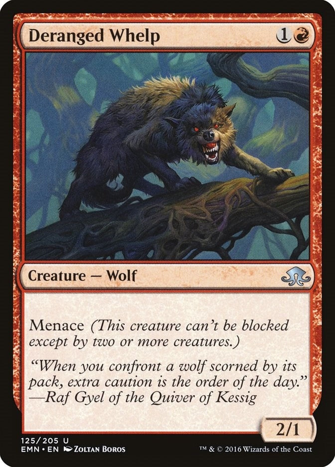 Image for Deranged Whelp (125) (Eldritch Moon) - Magic: The Gathering