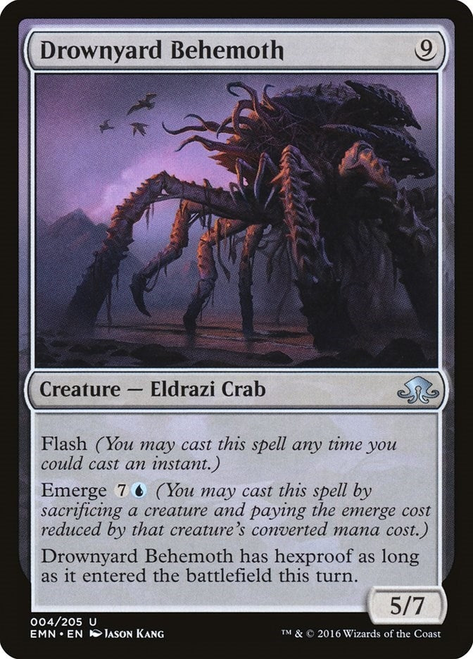 Image for Drownyard Behemoth (4) (Eldritch Moon) - Magic: The Gathering