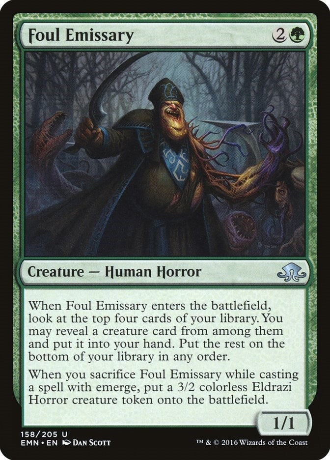 Image for Foul Emissary (158) (Eldritch Moon) - Magic: The Gathering