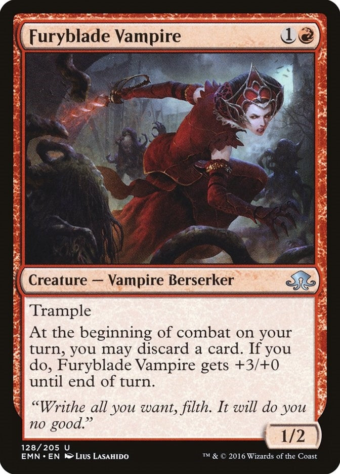 Image for Furyblade Vampire (128) (Eldritch Moon) - Magic: The Gathering