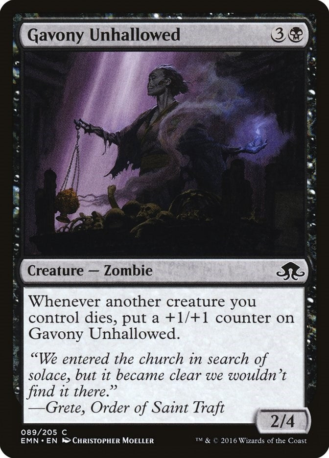 Image for Gavony Unhallowed (89) (Eldritch Moon) - Magic: The Gathering