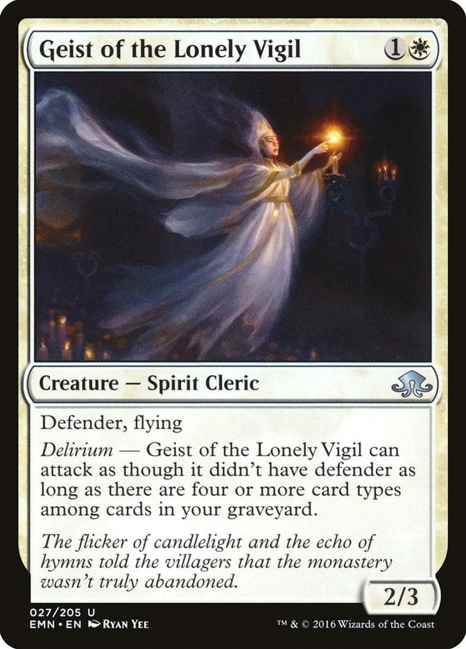 Geist of the Lonely Vigil (27) (Eldritch Moon)