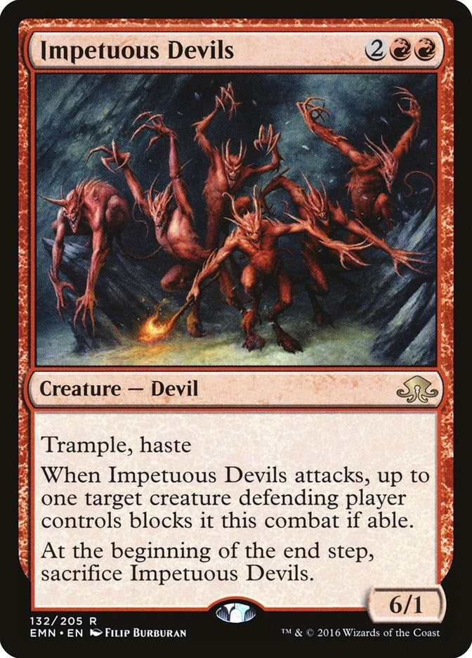 Image for Impetuous Devils (132) (Eldritch Moon) - Magic: The Gathering