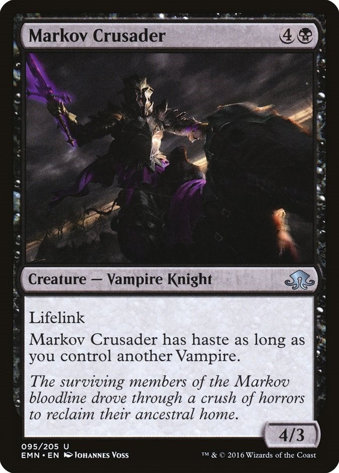 Image for Markov Crusader (95) (Eldritch Moon) - Magic: The Gathering