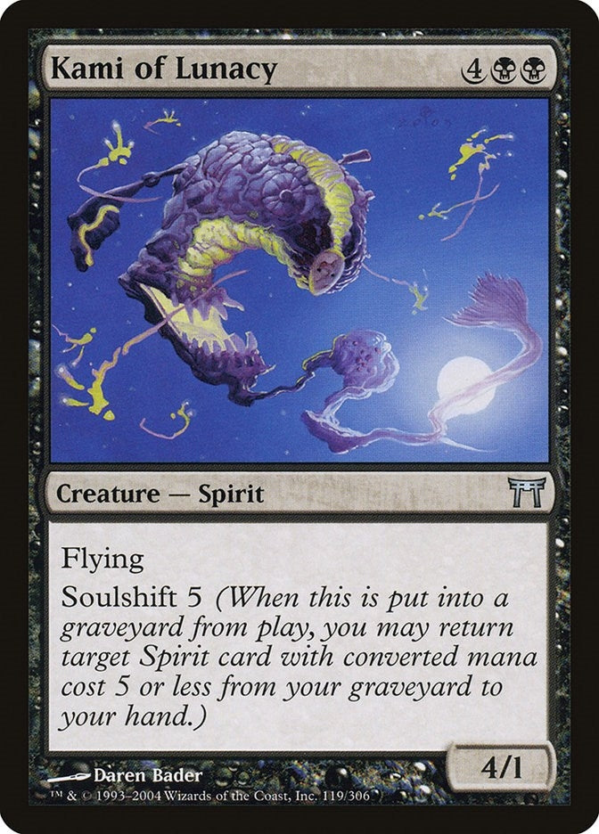 Image for Kami of Lunacy (119) (Champions of Kamigawa) (CHK) - Magic: The Gathering