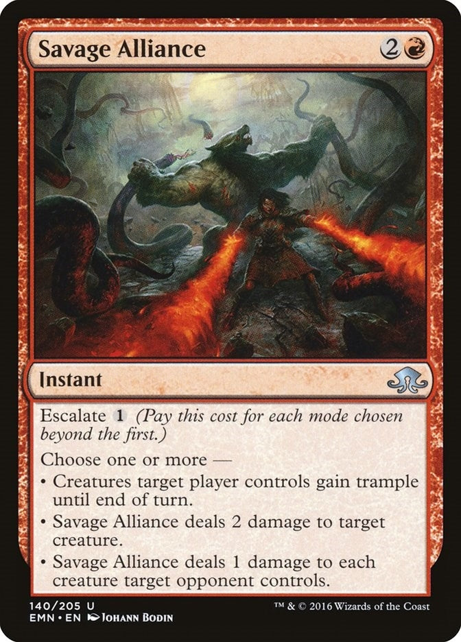 Image for Savage Alliance (140) (Eldritch Moon) - Magic: The Gathering