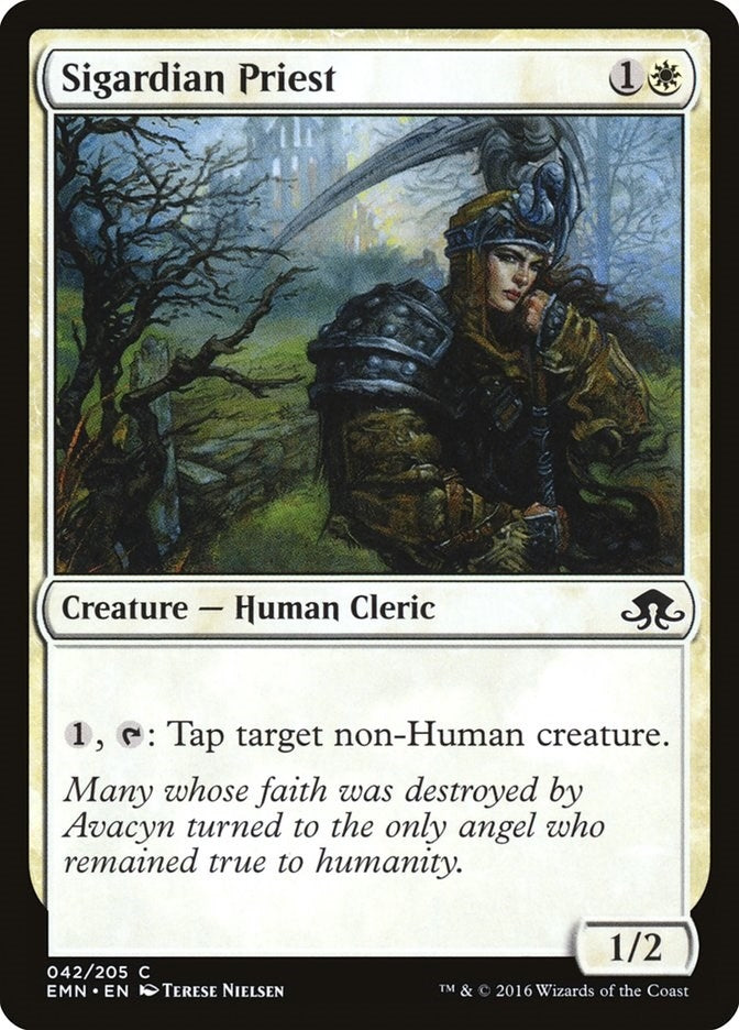 Sigardian Priest (42) (Eldritch Moon)