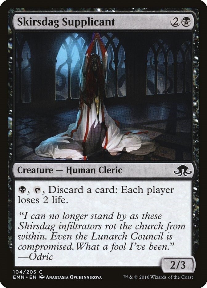 Image for Skirsdag Supplicant (104) (Eldritch Moon) - Magic: The Gathering
