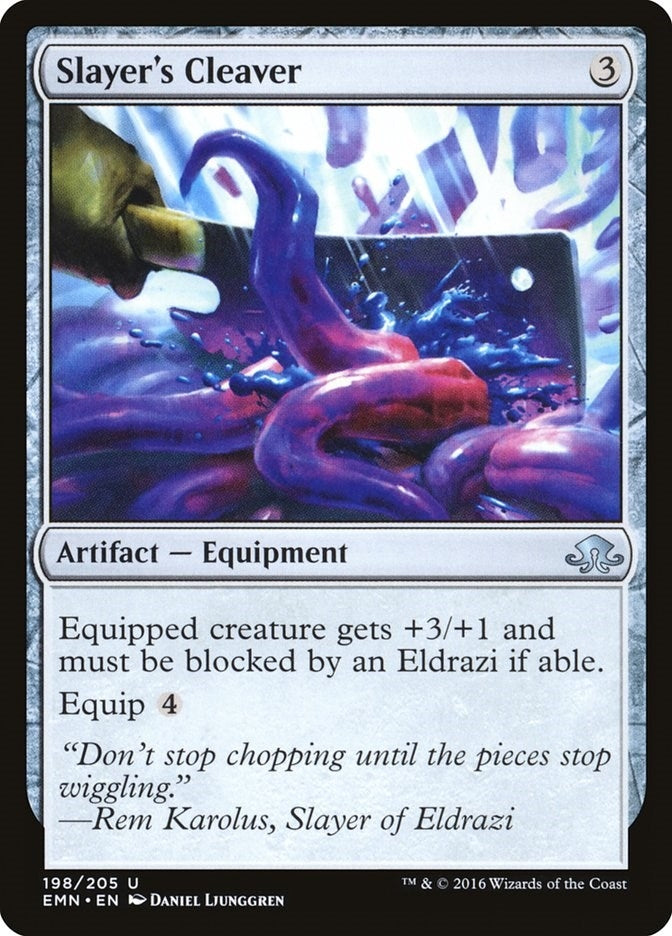 Image for Slayer's Cleaver (198) (Eldritch Moon) - Magic: The Gathering