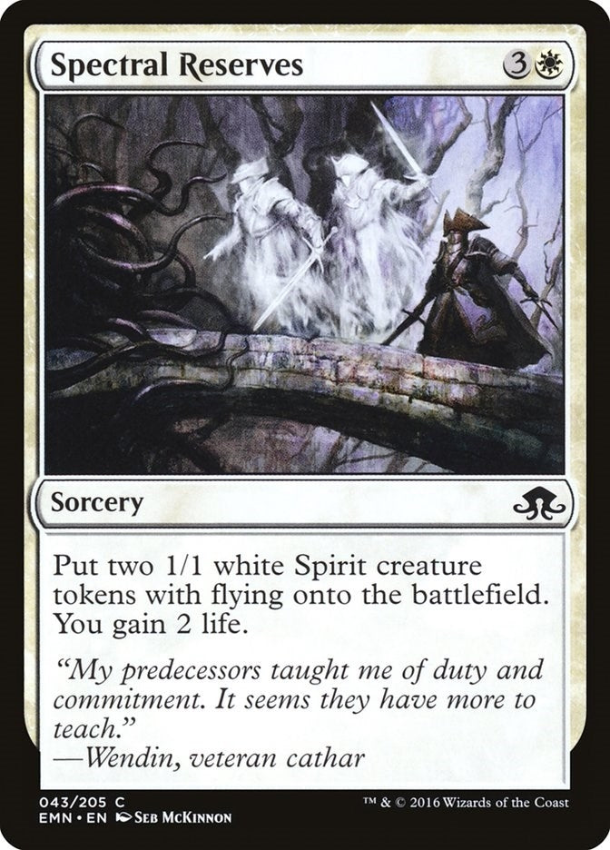 Image for Spectral Reserves (43) (Eldritch Moon) - Magic: The Gathering