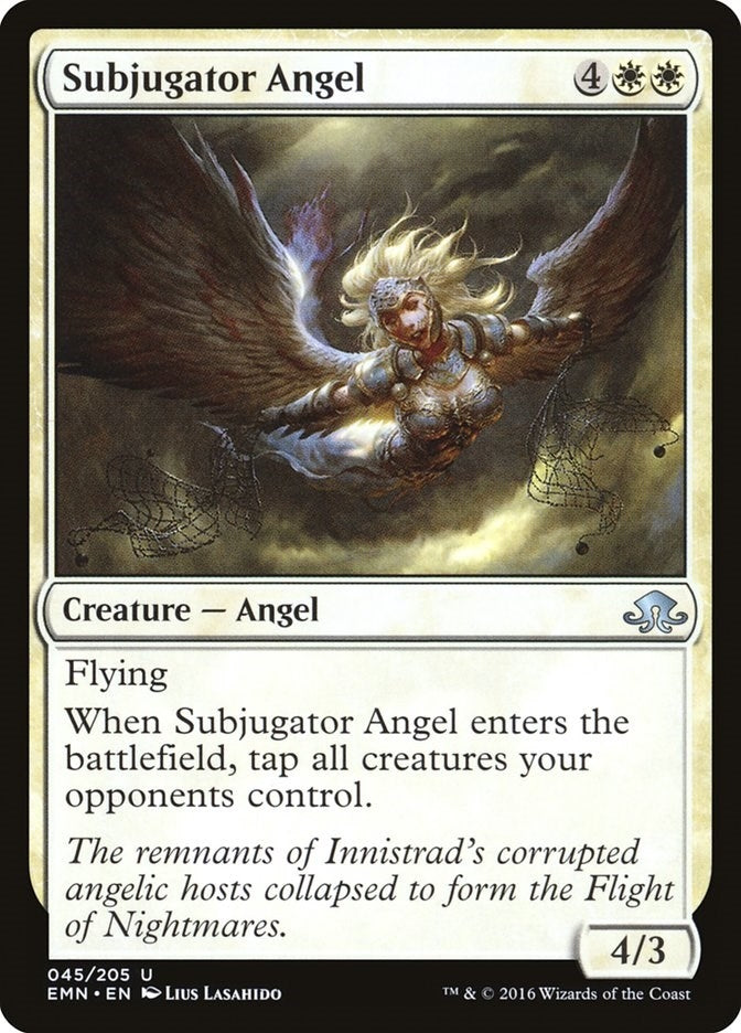 Image for Subjugator Angel (45) (Eldritch Moon) - Magic: The Gathering