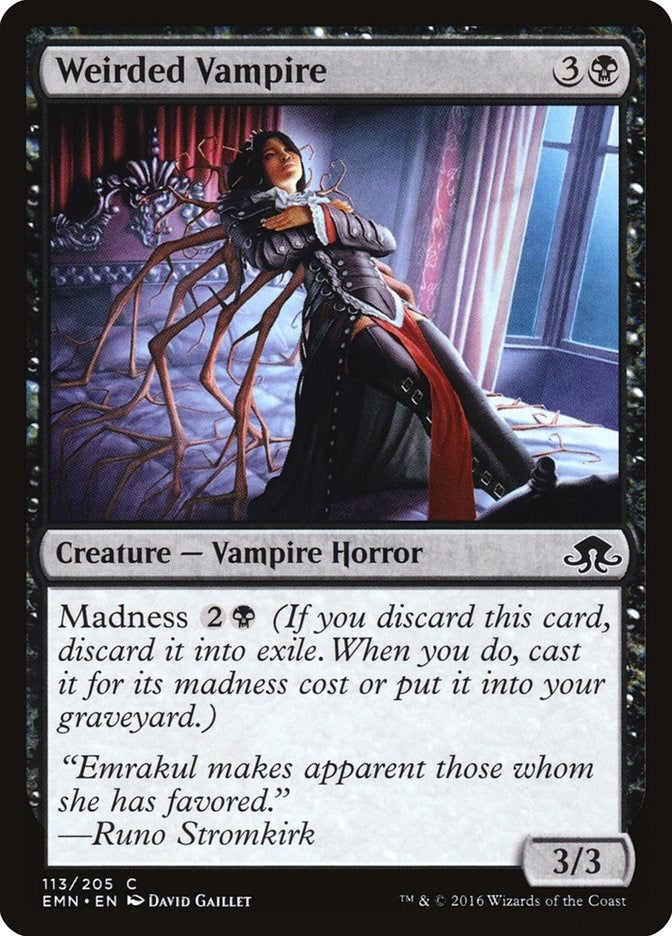 Image for Weirded Vampire (113) (Eldritch Moon) - Magic: The Gathering