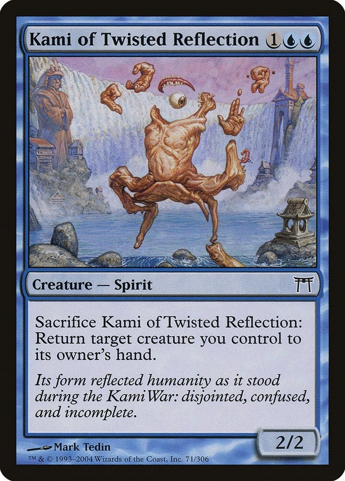 Image for Kami of Twisted Reflection (71) (Champions of Kamigawa) (CHK) - Magic: The Gathering