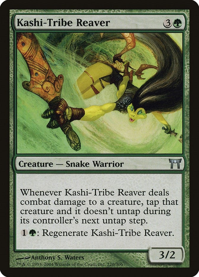 Image for Kashi-Tribe Reaver (220) (Champions of Kamigawa) (CHK) - Magic: The Gathering