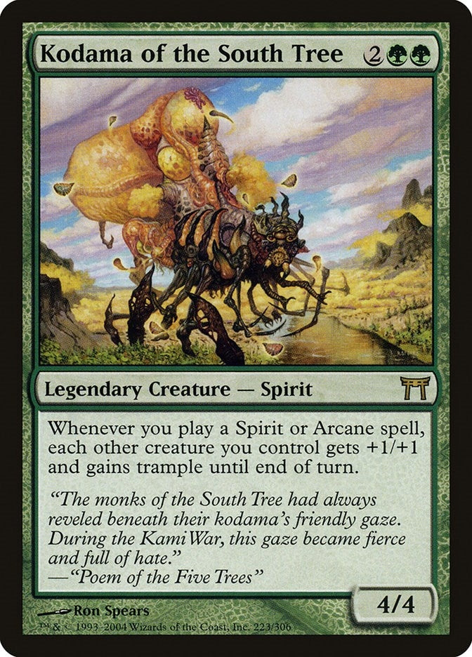 Image for Kodama of the South Tree (223) (Champions of Kamigawa) (CHK) - Magic: The Gathering