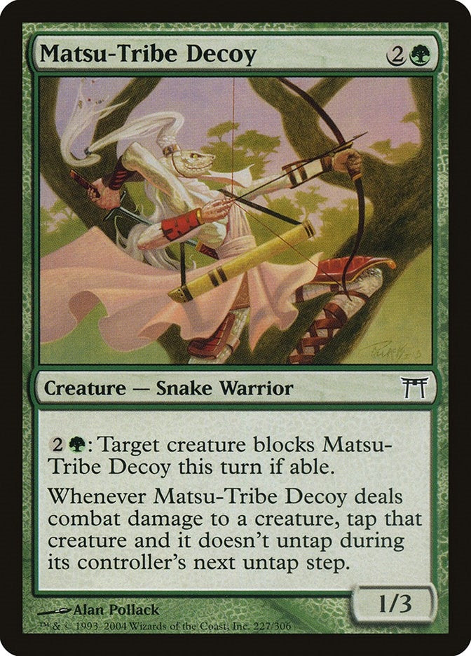 Image for Matsu-Tribe Decoy (227) (Champions of Kamigawa) (CHK) - Magic: The Gathering