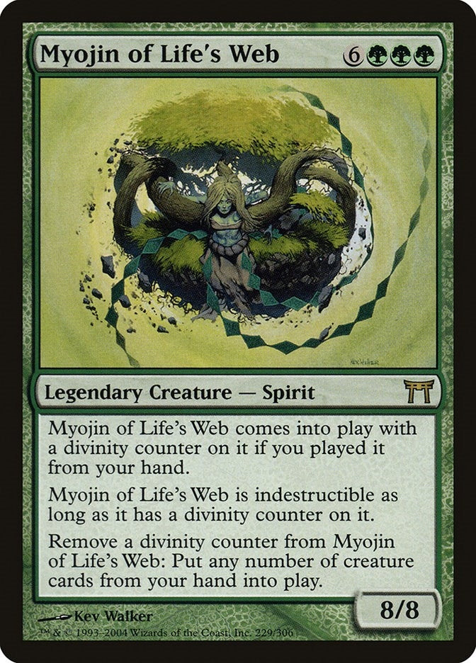 Image for Myojin of Life's Web (229) (Champions of Kamigawa) (CHK) - Magic: The Gathering
