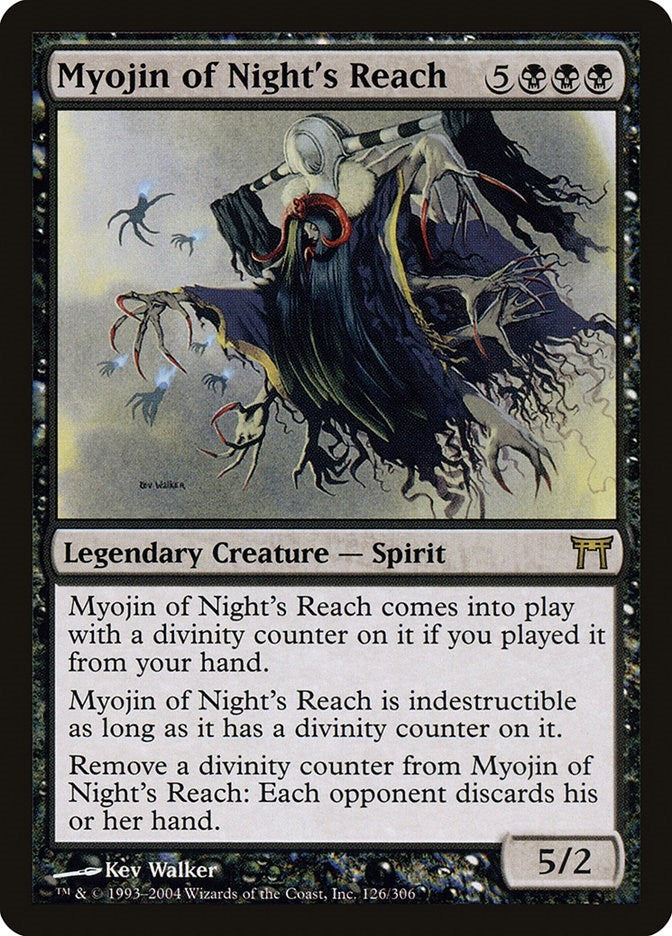 Image for Myojin of Night's Reach (126) (Champions of Kamigawa) (CHK) - Magic: The Gathering
