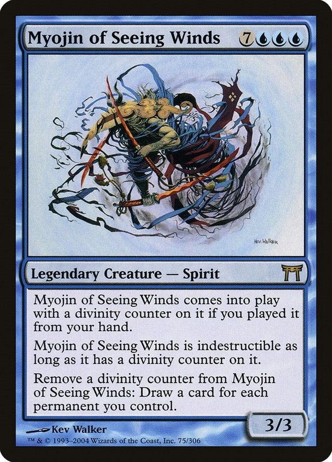 Image for Myojin of Seeing Winds (75) (Champions of Kamigawa) (CHK) - Magic: The Gathering