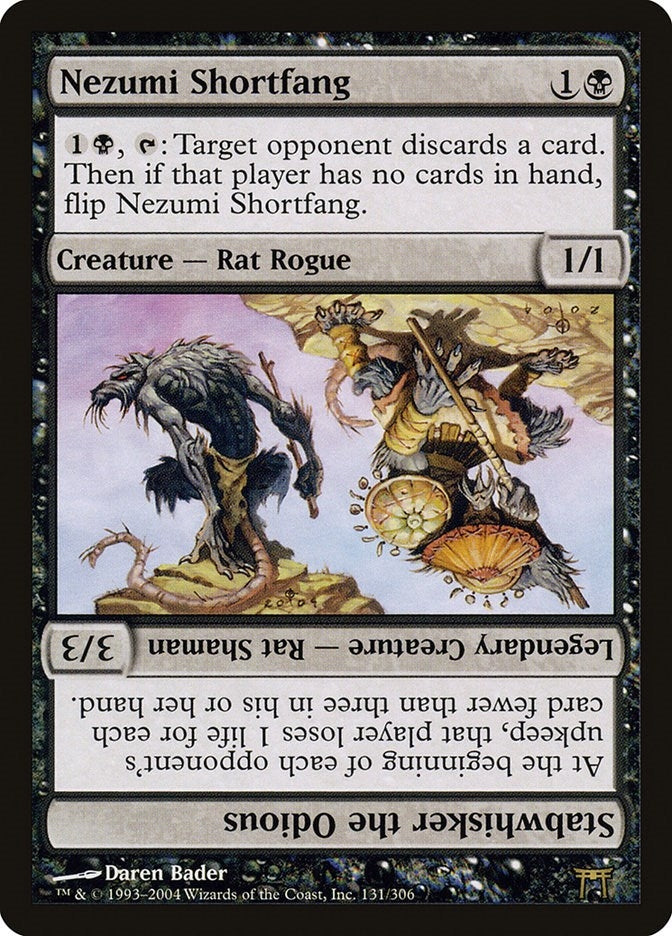 Image for Nezumi Shortfang // Stabwhisker the Odious (131) (Champions of Kamigawa) (CHK) - Magic: The Gathering