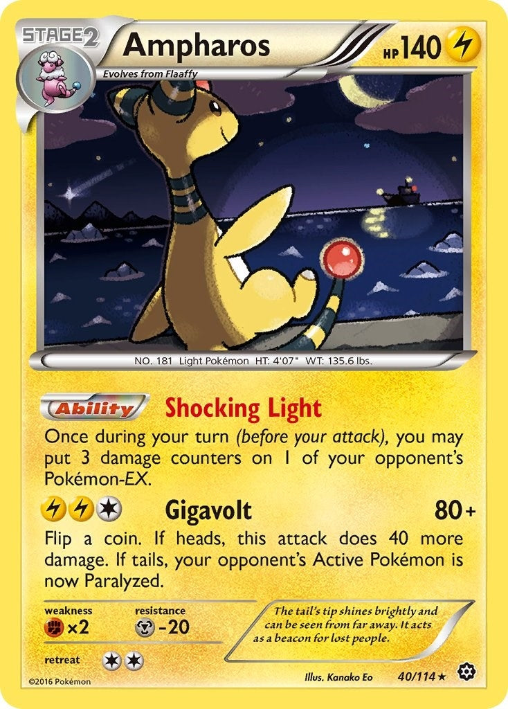 Ampharos (40/114) (XY - Steam Siege)