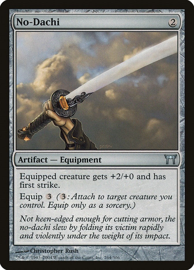 Image for No-Dachi (264) (Champions of Kamigawa) (CHK) - Magic: The Gathering