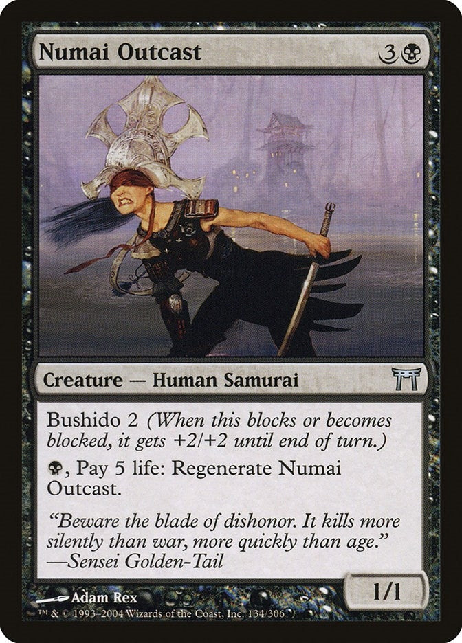 Image for Numai Outcast (134) (Champions of Kamigawa) (CHK) - Magic: The Gathering