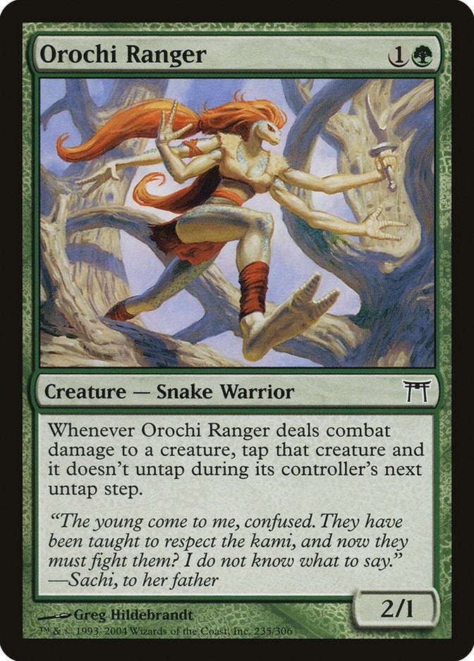 Image for Orochi Ranger (235) (Champions of Kamigawa) (CHK) - Magic: The Gathering