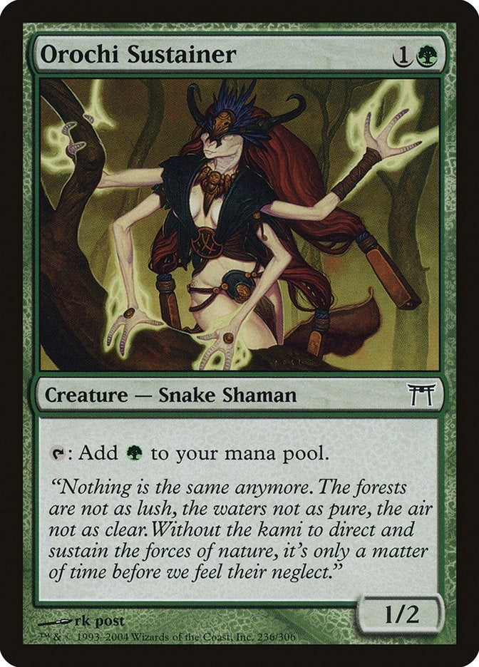 Image for Orochi Sustainer (236) (Champions of Kamigawa) (CHK) - Magic: The Gathering